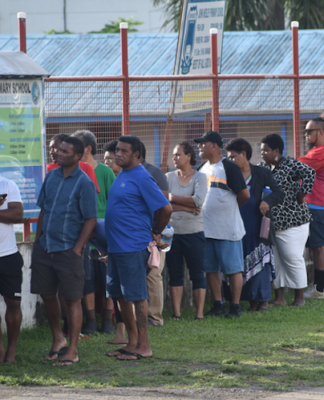 Fji voters in Raiwaqa