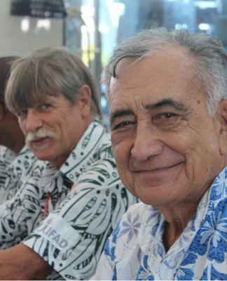 Tahitian pro-independence Oscar Temaru leader