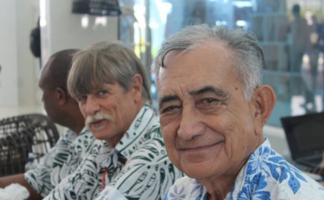 Tahitian pro-independence Oscar Temaru leader