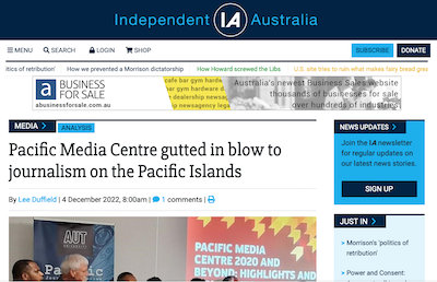 The Independent Australia report on the fate of the PMC