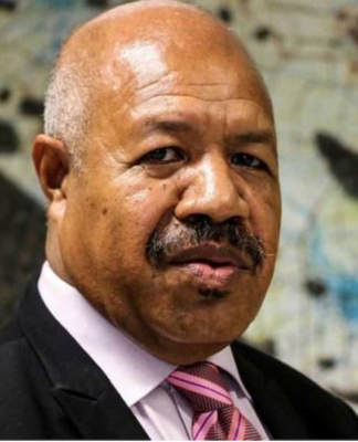 Governor Powes Parkop, city chief of PNG's capital Port Moresby
