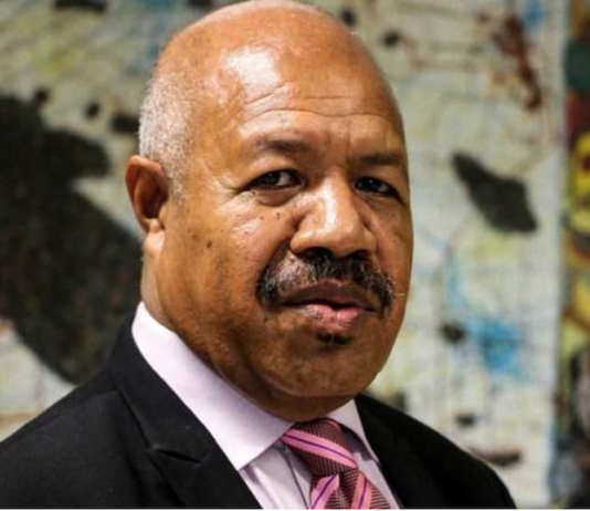 Governor Powes Parkop, city chief of PNG's capital Port Moresby