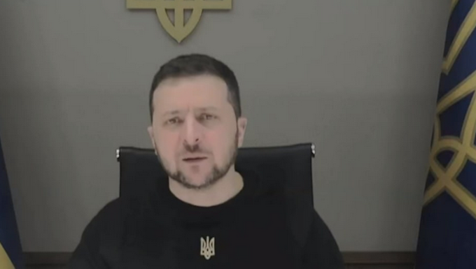 Ukrainian President Volodymyr Zelensky