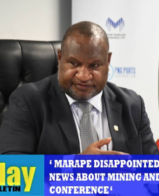 PNG Prime Minister James Marape