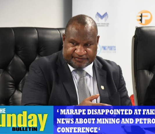 PNG Prime Minister James Marape