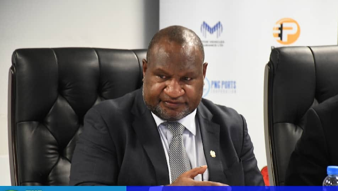 PNG Prime Minister James Marape