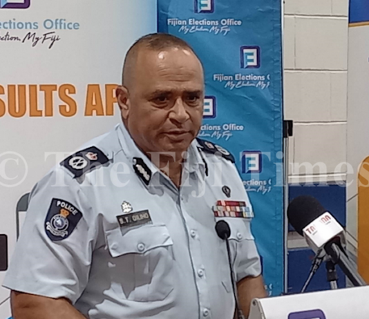 Commissioner Brigadier-General Sitiveni Qiliho