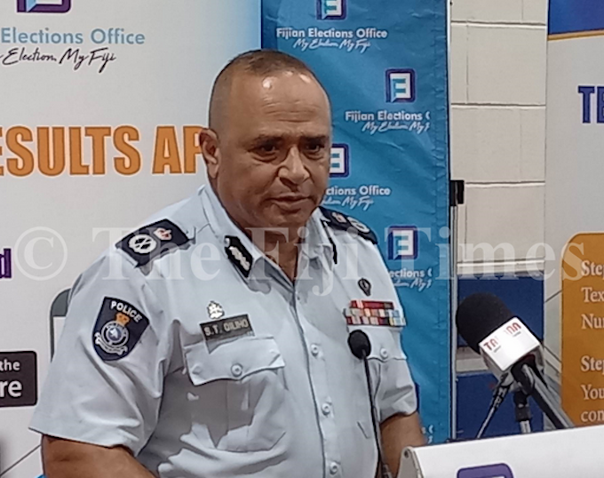 Commissioner Brigadier-General Sitiveni Qiliho