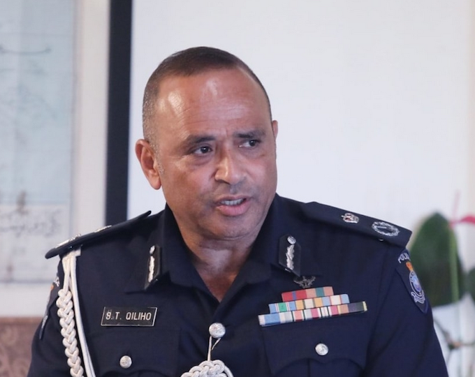 Fiji Police Commissioner Sitiveni Qiliho