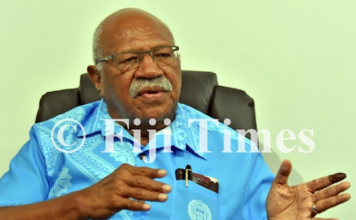 PAP leader Sitiveni Rabuka