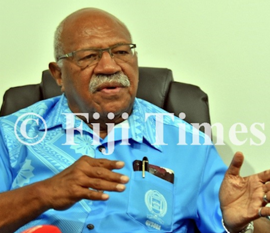 PAP leader Sitiveni Rabuka