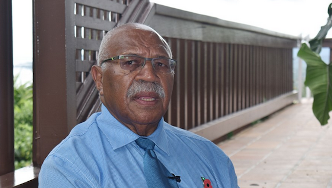 People's Alliance party leader Sitiveni Rabuka
