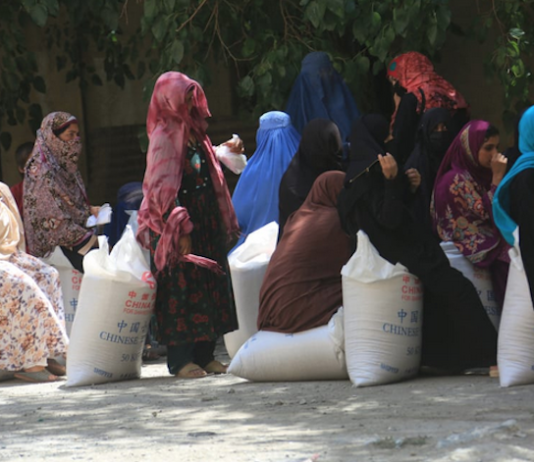 More than half of Afghanistan's population rely on humanitarian aid