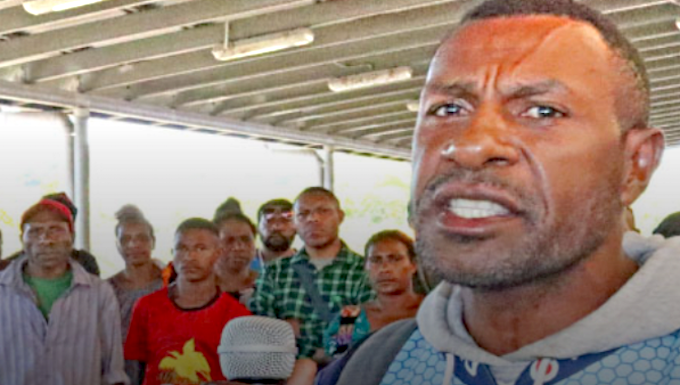 Stranded passengers at the capital Port Moresby's Jacksons Airport