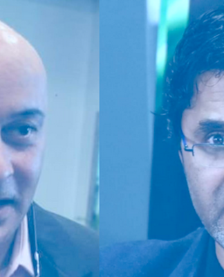 FBC chair Ajay Bhai Amrit (left) and terminated chief executive Riyaz Sayed-Khaiyum