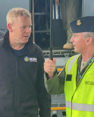 NZ Prime Minister Chris Hipkins