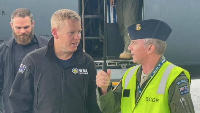 NZ Prime Minister Chris Hipkins