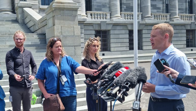 Hipkins energised and excited about chance to become NZ’s PM News media question Chris Hipkins