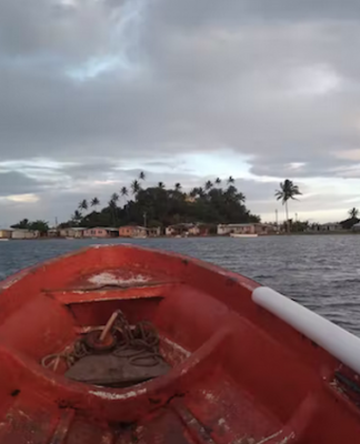 The village on Serua Island, Fiji