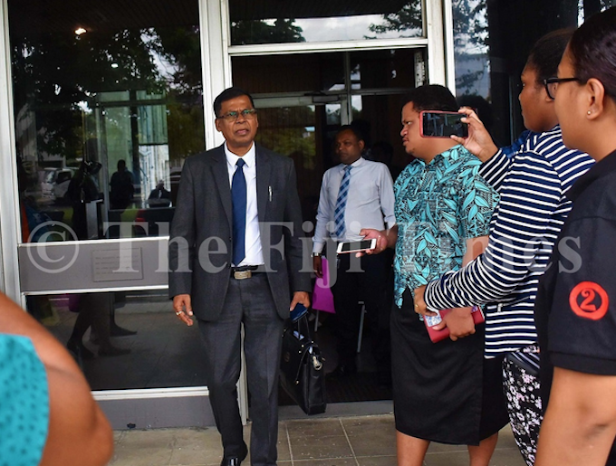 Fiji's Finance Minister Professor Biman Prasad
