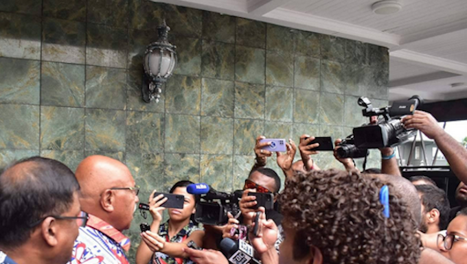John Mitchell: Media freedom, public interest and The Fiji Times Fiji Prime Minister Sitiveni Rabuka