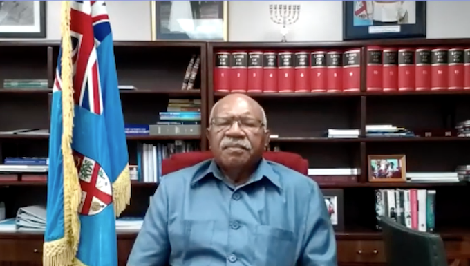 Fiji’s coalition trinity means ‘more cooks’ but Rabuka confident on future Fiji Prime Minister Sitiveni Rabuka talking to Tagata Pasifika