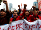 Indonesian protesters demonstrate in Jakarta over human rights violations
