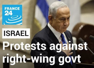 Israel's new extreme rightwing government triggers protests
