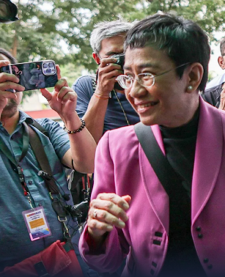 Nobel laureate and Rappler Holdings Corporation president Maria Ressa