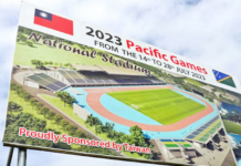 Construction of the Solomon Islands National Stadium in the capital Honiara was originally being sponsored by Taiwan but China is now shouldering the major costs of hosting the 2023 Pacific Games