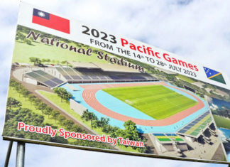 Construction of the Solomon Islands National Stadium in the capital Honiara was originally being sponsored by Taiwan but China is now shouldering the major costs of hosting the 2023 Pacific Games