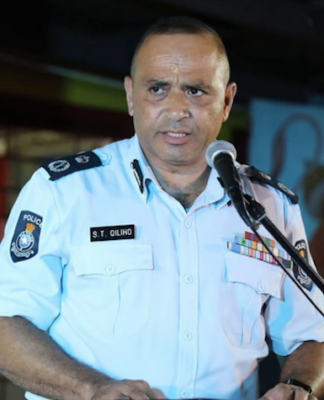 Fiji’s President suspends police chief Qiliho and prisons boss Kean Fiji Police Commissioner Sitiveni Qiliho