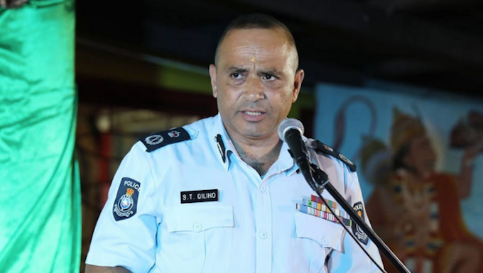 Fiji Police Commissioner Sitiveni Qiliho