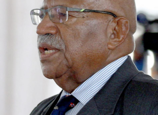 Former 1987 coup leader and returning Prime Minister Sitiveni Rabuka