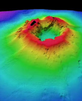 Tonga's violent eruption was caused by a volcano that lies under hundreds of metres of seawater