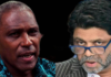 Fiji's Attorney-General Siromi Turaga (left) challenges his predecessor Aiyaz Sayed-Khaiyum