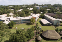 The University of the South Pacific's Laucala campus in Fiji