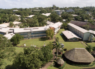 The University of the South Pacific's Laucala campus in Fiji