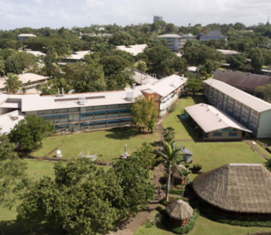 The University of the South Pacific's Laucala campus in Fiji