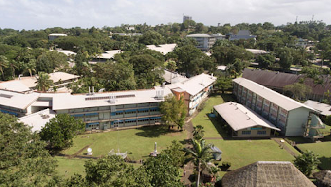 The University of the South Pacific's Laucala campus in Fiji