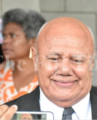 Fiji Deputy Prime Minister Viliame Gavoka