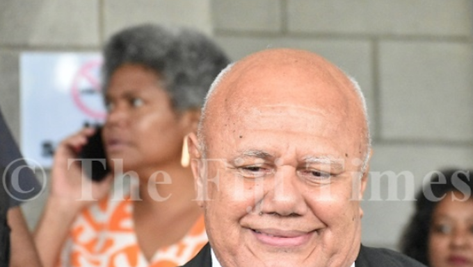 Fiji Deputy Prime Minister Viliame Gavoka