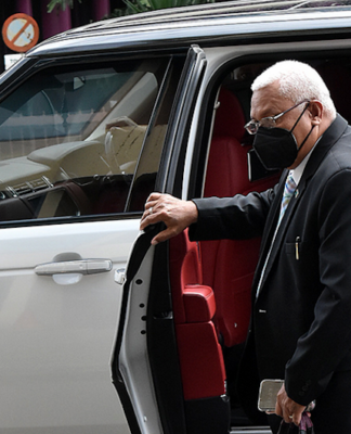 Fiji opposition leader Voreqe Bainimarama