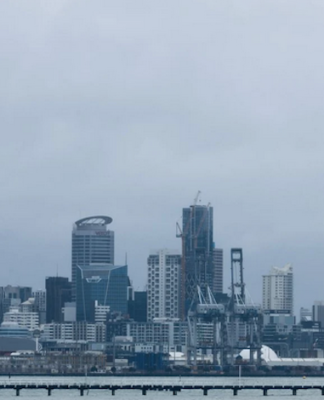 Auckland as Cyclone Gabrielle hits