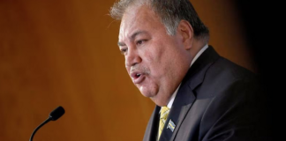 Nauru's Baron Divavesi Waqa