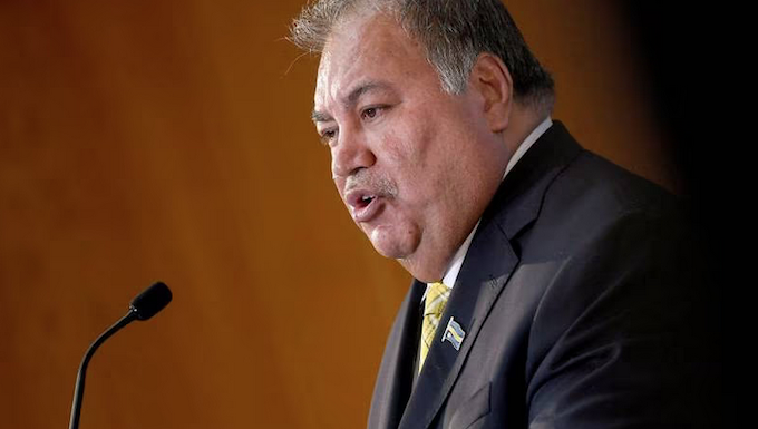 Nauru's Baron Divavesi Waqa