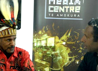 United Liberation Movement for West Papua leader Benny Wenda