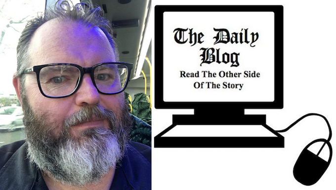 The Daily Blog editor and publisher Martyn "Bomber" Bradbury