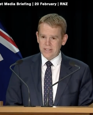 NZ Prime Minister Chris Hipkins (pictured) and Finance Minister Grant Robertson announce a $50 million support package