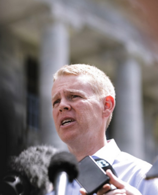 NZ Prime Minister Chris Hipkins